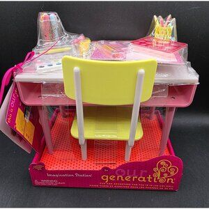 Our Generation Imagination Station Desk & Accessories For 18" Dolls Playset